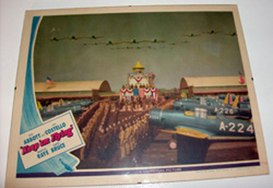 "Keep 'Em Flying" movie lobby card