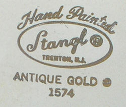 Stangl label