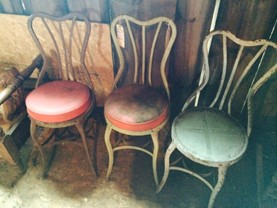 Ice Cream Parlor Chairs