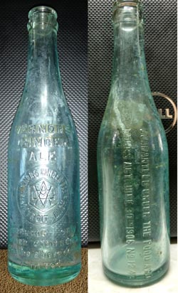 Vernors Ginger Ale bottle