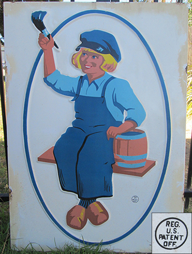 Dutch Boy Paints sign