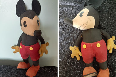 Knickerbocker Mickey Mouse doll