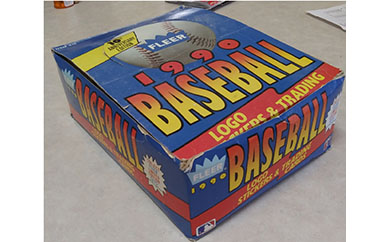 Fleer 1990 10th Anniversary Baseball Logo and Trading Cards