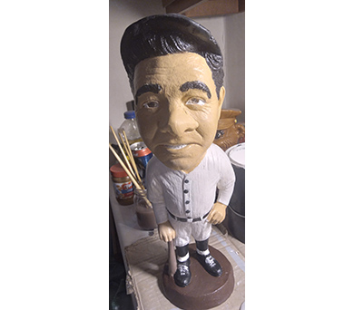 ESCO chalkware Babe Ruth statue