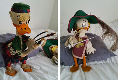 Lenci Disney Donald Duck dolls