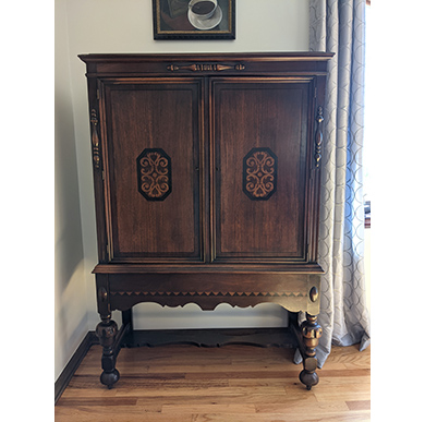 Baker china cabinet